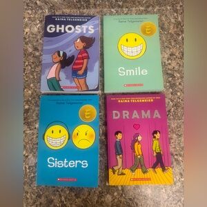 Scholastic Raina Telgemeier Graphic Novel Collection